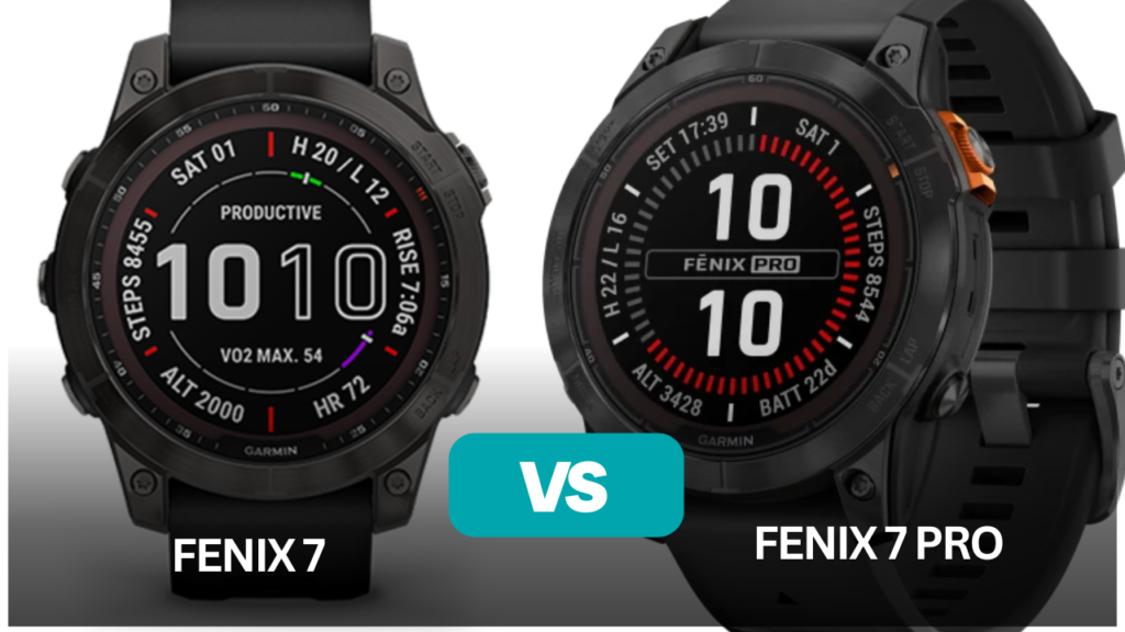 Garmin Fenix 7 vs Fenix 7 pro